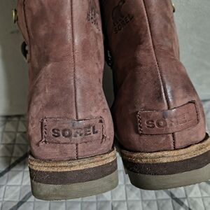 Sorel Brown Leather Boots
